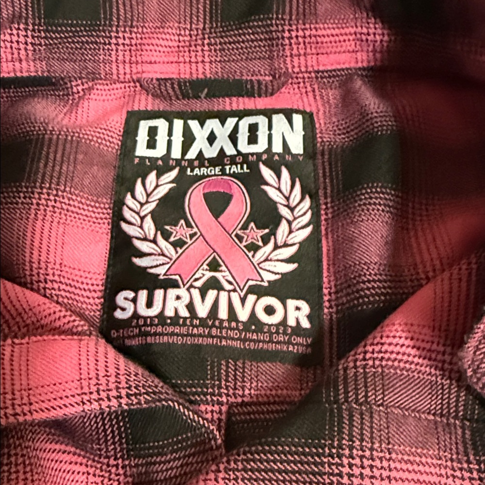 DIXXON Survivor Pink and Black Flannel
